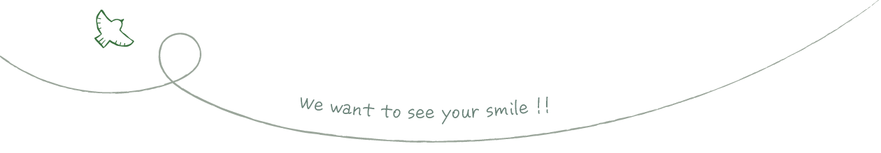 We want to see your smile !!